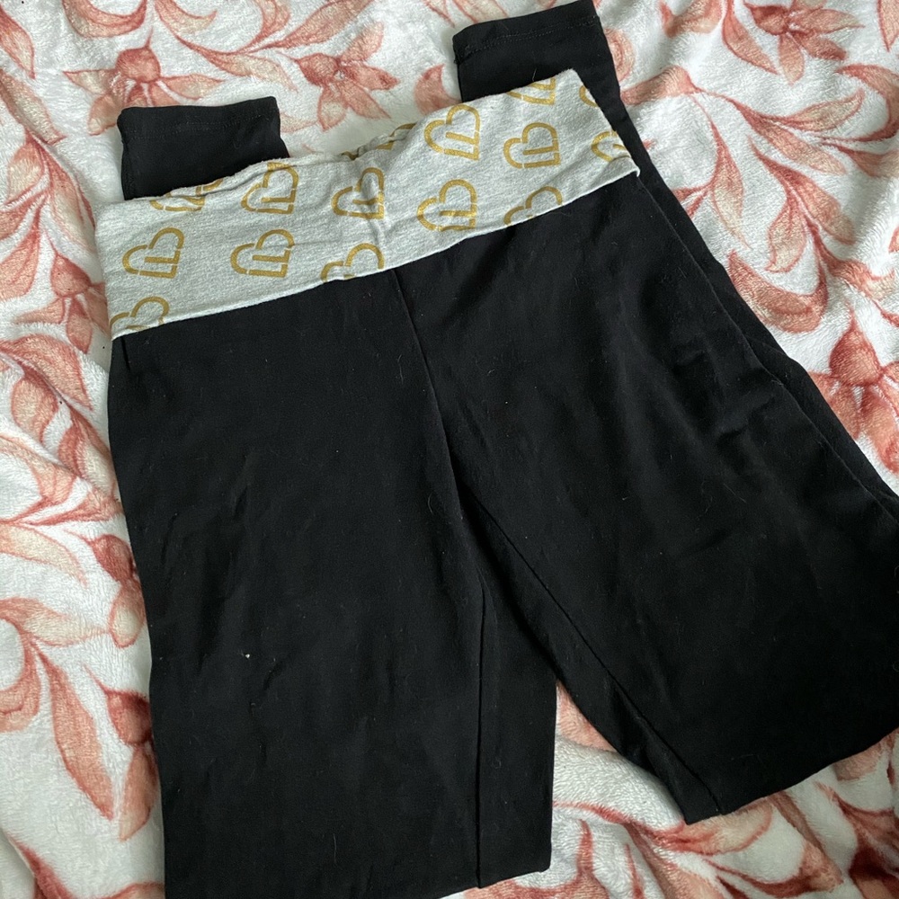 Foldover Yoga Leggings - Picture 2 of 5